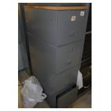 Cabinet of Drawers with Contents - Light Bulbs, MREs, Antique Cameras and Lenses