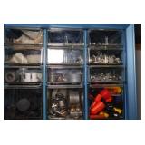 Small Parts Organizers with Contents - Fasteners, Electrical