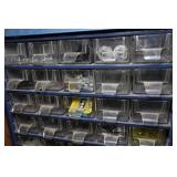 Small Parts Organizer with Contents - Fittings, Bearings
