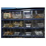 Small Parts Organizer with Contents - Fasteners, Springs