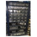 Small Parts Organizer with Contents - Fasteners, Nylon Lock Nuts