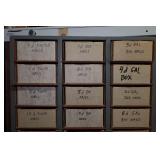 Organizer with Contents - Nails and Anchors