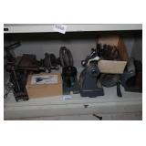 Contents of Shelf - Lathe Accessories, Clamps
