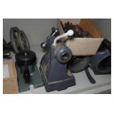 Contents of Shelf - Lathe Accessories, Clamps