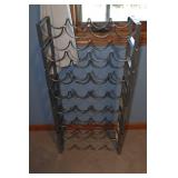 Metal Wine Bottle Rack