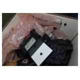 Assorted Parts - Knobs, Flash Assemblies, Electric Motor, Dolly