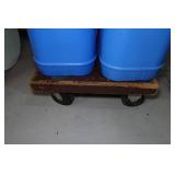 Assorted Parts - Knobs, Flash Assemblies, Electric Motor, Dolly