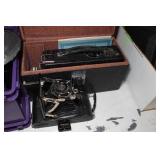 Antique Camera Assortment - Cameras, Flashes, Parts, Manuals