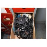 Drawered Organizer wih Contents - Baffles, Straps, Parts