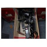 Drawered Organizer wih Contents - Baffles, Straps, Parts