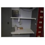 Drawered Organizer with Contents and Shelves - Fittings, Electrical