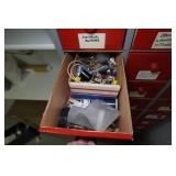 Drawered Organizer with Contents and Shelves - Fittings, Electrical