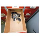 Drawered Organizer with Contents and Shelves - Fittings, Electrical