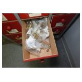 Drawered Organizer with Contents and Shelves - Fittings, Electrical
