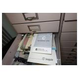 Metal Cabinet with Drawers