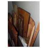 Contents of Crawlspace - Banquet Table, TV Trays, Folding Chair