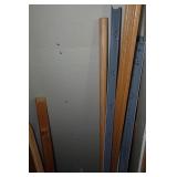 Contents of Crawlspace - Banquet Table, TV Trays, Folding Chair