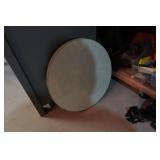 Contents of Crawlspace - Banquet Table, TV Trays, Folding Chair