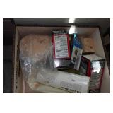 Drawered Cabinet and Contents - Fishing Rod, Tools, Fasteners