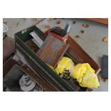 Drawered Cabinet and Contents - Fishing Rod, Tools, Fasteners