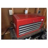 Tool Box with Tools - Craftsman 3/4" Ratchet, Wrenches, Sockets