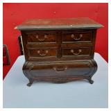 Small Dresser Top Jewelry or Other Cabinet 16" tall