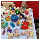 Assorted Toys and Plush Items