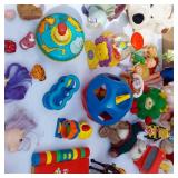 Assorted Toys and Plush Items