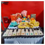 Dolls, Piano Mat, Dr. Suess and Other Toys and Book
