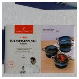Parini Cookware 3 Cup Flatware Caddy, Ramekin Set, Rechargeable Water Dispenser