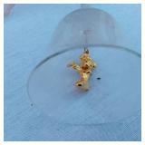 Crystal Decorative Covered Dish, 2 Glass Bells