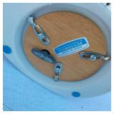 PartyLite Birdhouse and Gorham Musical Bluebird and Small Bird