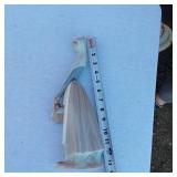 LLADRO # 4501 Figurine of a Woman Holding a Basket approximately 11 inches tall, porcelain collectible