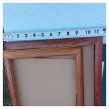 Picture Frames Including Solid Wood Frame, Wall Collage Frame and Two Floral Prints, Praying Hands