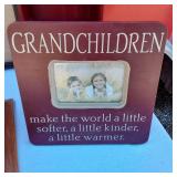 Picture Frames Including Solid Wood Frame, Wall Collage Frame and Two Floral Prints, Praying Hands