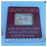 Picture Frames Including Solid Wood Frame, Wall Collage Frame and Two Floral Prints, Praying Hands