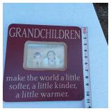 Picture Frames Including Solid Wood Frame, Wall Collage Frame and Two Floral Prints, Praying Hands