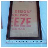 Picture Frames Including Solid Wood Frame, Wall Collage Frame and Two Floral Prints, Praying Hands