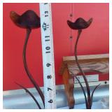 Variety of Small Home Decor Items - Small Framed Shells, Carved Double Bowl, Planter, Small Shoe, Small Carved Wood Shoe and More