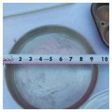 Kitchen Bakeware  including 9-inch Pie Pan, Glass Baking Dish, Muffin Tins, and Sheet Pan