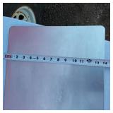 Kitchen Bakeware  including 9-inch Pie Pan, Glass Baking Dish, Muffin Tins, and Sheet Pan