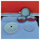 Bundt Pan, Pie Pans, Glass Baking Dish