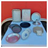 Various Baking Pans and Accessories Inlcluding Short Bread Mold