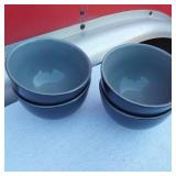 Variety of Glassware, Stoneware Kitchen and Serving items