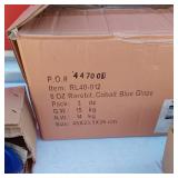 Rarebit Cobalt Blue Glaze Plates Item # RL40-012, Box of 3 Dozen Plates - Uncounted