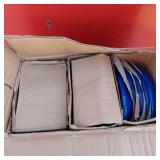 Rarebit Cobalt Blue Glaze Plates Item # RL40-012, Box of 3 Dozen Plates - Uncounted