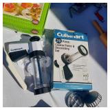 Cuisinart Cookie Press & Decorating Set, Pastry Shell & Rosette Molds, Various Decorating Accessories and Tools
