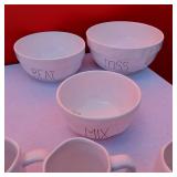 Dinner Set including Plates and Mugs with Fun Sayings on Them