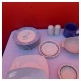 Variety of Plates, Coffee Cups and More
