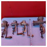 Keystone Universal Meat Choppers Including Model #10, Model #2,  Model #51